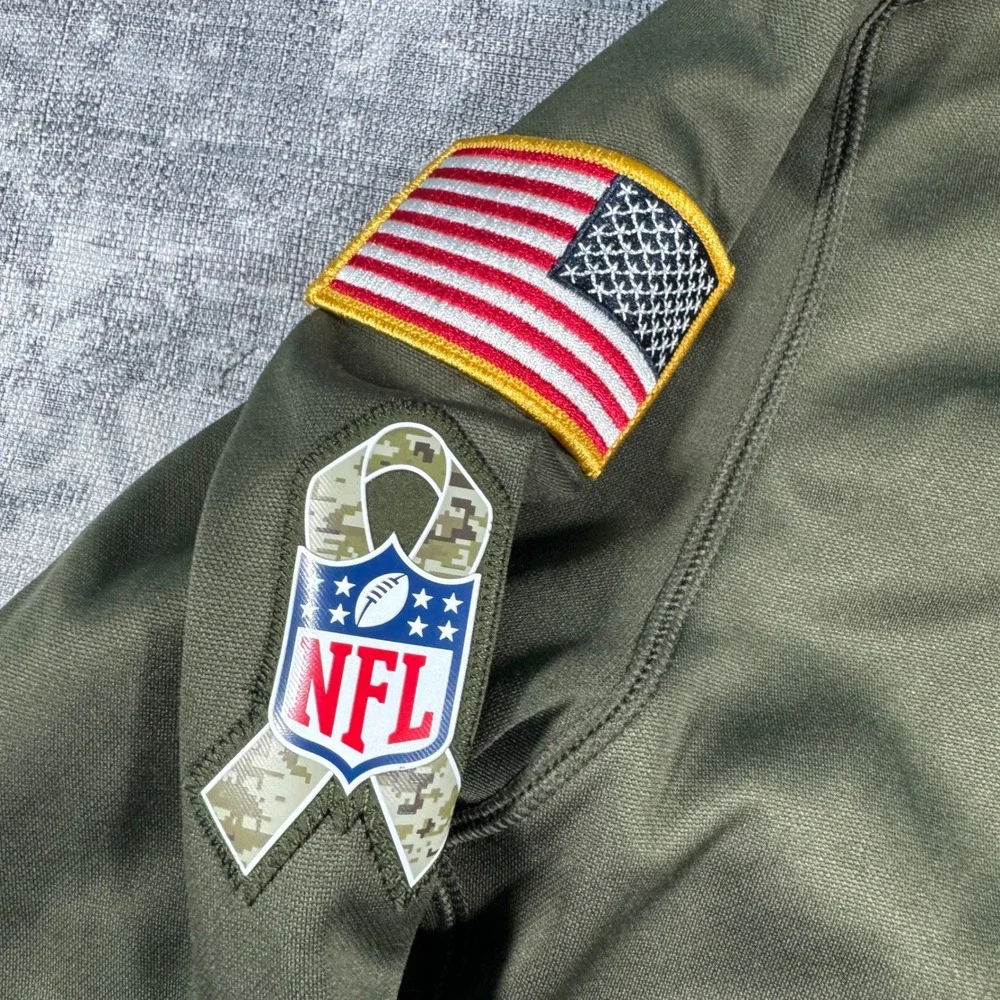 Nike 49ers Hoodie Mens 3XL Green Salute to Service NFL Camo USA Pullover